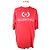 Balenciaga Laurel Logo Kurzarm-T-Shirt Rot
