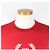 Balenciaga Laurel Logo Kurzarm-T-Shirt Rot - Ansicht 2