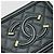 Chanel Piccola borsa a tracolla Cosmetic in serie Caviar nero - vista 9