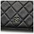 Chanel Long Portefeuille Flap Classique Intemporel en Caviar Souple Argent - vue 9