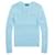 Ralph Lauren Strickpullover aus Pima-Baumwolle mit Zopfmuster Blau - Ansicht 5