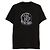 Moncler T-Shirt mit großem handgezeichnetem Logo Schwarz