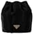 Prada Mini-Bucket-Bag aus Satin Schwarz  - Ansicht 1