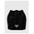Prada Mini-Bucket-Bag aus Satin Schwarz  - Ansicht 4
