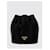 Prada Mini-Bucket-Bag aus Satin Schwarz  - Ansicht 5