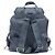 Prada Triangle Logo Re-Nylon Small Backpack Blue - view 6