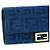 Fendi Cadena para cartera Continental en denim Floc Azul - vista 6