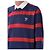 Ralph Lauren Gestreiftes Rugby-Poloshirt Rot - Ansicht 6