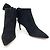 Botas de cano curto em camurça Christian Dior