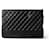 Chanel Clutch Gabrielle Large Nero  - vista 2