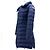 Chaqueta larga de plumón Moncler Flametta Azul
