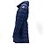 Chaqueta larga de plumón Moncler Flametta Azul - vista 4