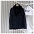Dior Giacca in cashmere e shearling nera Nero - vista 3