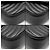Louis Vuitton Borsa a tracolla Black New Wave Multi Pochette Nero - vista 10