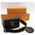 Louis Vuitton Borsa a tracolla Black New Wave Multi Pochette Nero - vista 2