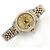 Rolex Datejust Lady Combi Aftersetting Diamond Uhr Golden - Ansicht 21