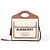 Burberry Bolso de lona bitono Multicolor