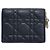 Dior Cartera Bi-Fold Christian Canage Roja