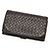 Bottega Veneta Cartera larga de malla tejida marrón oscuro Castaño - vista 3