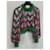 Gucci Strick mit Chevron-Pailletten Schwarz  - Ansicht 3