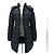Chaqueta larga de plumón Moncler Charpal Negro - vista 3