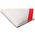Thom Browne Clutch a tre strisce argento metallizzato Medium - vista 5