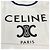 Céline Trioppe Bedrucktes Baumwoll-Jersey T-Shirt Weiß - Ansicht 4