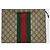 Gucci Clutch GG Supreme Web Dorado - vista 2