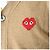 Comme Des Garcons Invader Pixel Wappen Wolle Cardigan Camel AZ Orange - Ansicht 14