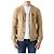 Comme Des Garcons Invader Pixel Wappen Wolle Cardigan Camel AZ Orange - Ansicht 15