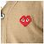 Comme Des Garcons Invader Pixel Wappen Wolle Cardigan Camel AZ Orange - Ansicht 6
