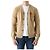 Comme Des Garcons Invader Pixel Wappen Wolle Cardigan Camel AZ Orange - Ansicht 7