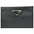 Prada Pochette in pelle Saffiano Re-Nylon Nero - vista 7