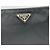 Prada Pochette in pelle Saffiano Re-Nylon Nero - vista 8