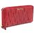Miu Miu Cartera larga de piel napa acolchada Roja - vista 2