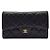 Chanel Portafoglio lungo classico in caviar Nero