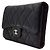Chanel Portafoglio lungo classico in caviar Nero - vista 2