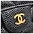 Chanel Portafoglio lungo classico in caviar Nero - vista 7