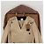 Burberry Abrigo de cachemira cruzado con cinturón beige Talla Castaño - vista 3