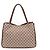 Horsebit 1955 Gucci Borsa Tote e Borsa a Spalla in Tela Horsebit Marrone - vista 3