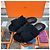 Hermès Pantofole in shearling Izmir Nero - vista 2