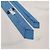 Nouvelle cravate Hermès en soie pour homme Bleu - vue 8