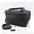Givenchy Borsa a tracolla Pandora Medium in pelle di pecora nera stropicciata argento Nero - vista 2