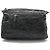 Givenchy Borsa a tracolla Pandora Medium in pelle di pecora nera stropicciata argento Nero - vista 4