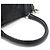 Givenchy Borsa a tracolla Pandora Medium in pelle di pecora nera stropicciata argento Nero - vista 6