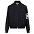 Thom Browne Blouson aus Leinwandbindung-Strick Blau