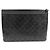 Louis Vuitton Pochette Discovery Clutch Nero - vista 4