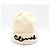 Chanel Ivory Cashmere Black Pearl Logo Damen Beanie Mütze Weiß - Ansicht 2