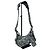 Balenciaga Borsa a tracolla e a spalla Le Cagole in denim Monogram XS Blu - vista 2