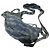 Balenciaga Borsa a tracolla e a spalla Le Cagole in denim Monogram XS Blu - vista 5
